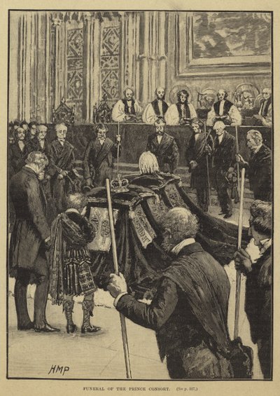 El Funeral de Alberto, el Príncipe Consorte de English School