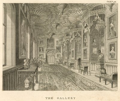 La Galería en Strawberry Hill, Twickenham, Londres de English School