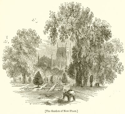 El jardín de New Place de English School