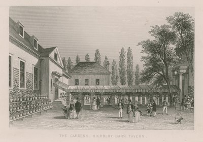 Los Jardines en la Taberna Highbury Barn de English School