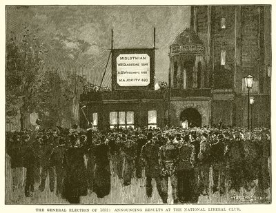 La Elección General de 1892: Anunciando Resultados en el Club Liberal Nacional de English School