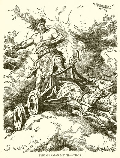 El mito alemán--Thor de English School