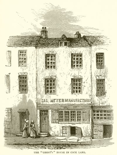 La casa de los fantasmas en Cock Lane de English School