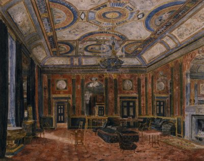 La Sala de Cristal, Northumberland House, c.1870 de English School
