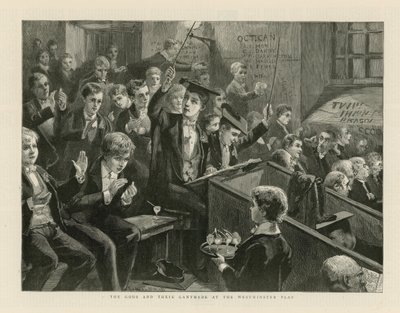Los dioses y su Ganimedes en la obra de Westminster de English School