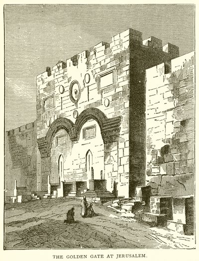 La Puerta Dorada en Jerusalén de English School