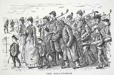 La Corriente de Golf, ilustración de Punch de English School