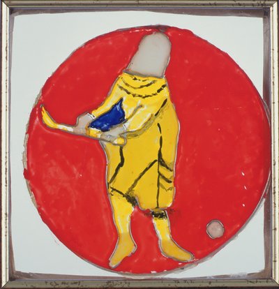 El Golfista, también conocido como la Ventana de Crecy, de la ventana este, c.1340 de English School
