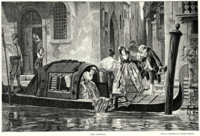 La Góndola (grabado) de English School
