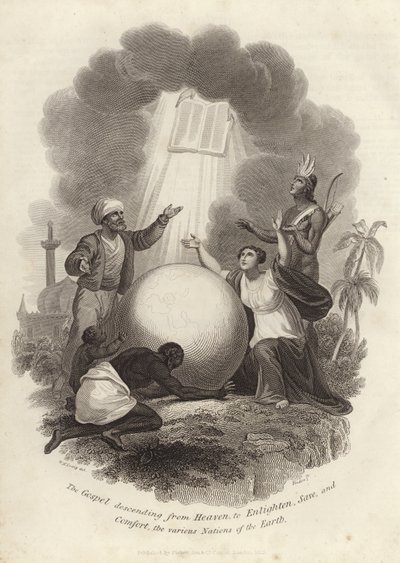 El Evangelio descendiendo del Cielo, para Iluminar, Salvar y Confortar a las diversas Naciones de la Tierra de English School