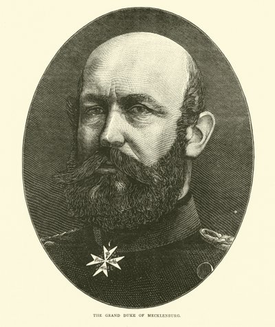 El Gran Duque de Mecklemburgo, septiembre 1870 de English School