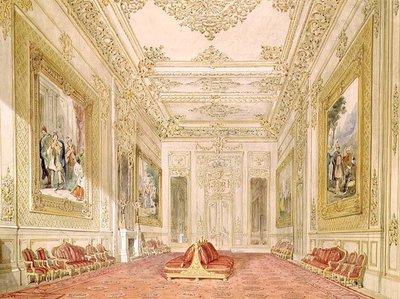 La Gran Sala de Recepción, Castillo de Windsor de English School