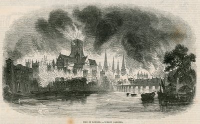 El Gran Incendio de Londres de English School