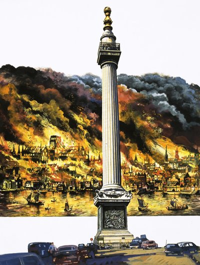 El Gran Incendio de Londres y El Monumento de English School