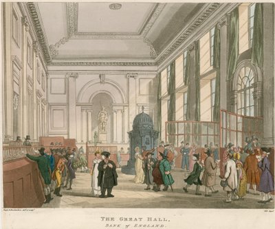 El Gran Salón, Banco de Inglaterra de English School