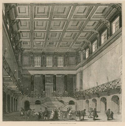 El Gran Salón, estación de Euston Square, Londres de English School