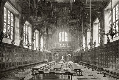 El Gran Salón del Middle Temple, de 