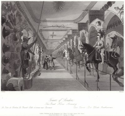 La Gran Armería de Caballos de la Torre de Londres de English School