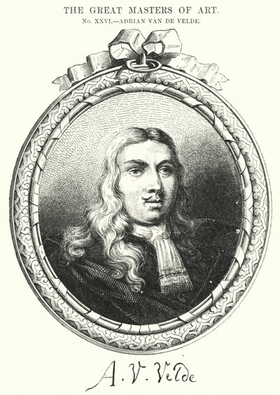 Los grandes maestros del arte, Adrian Van de Velde de English School