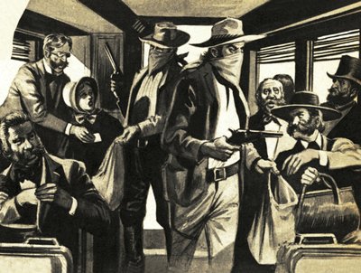Los grandes ladrones de trenes de English School
