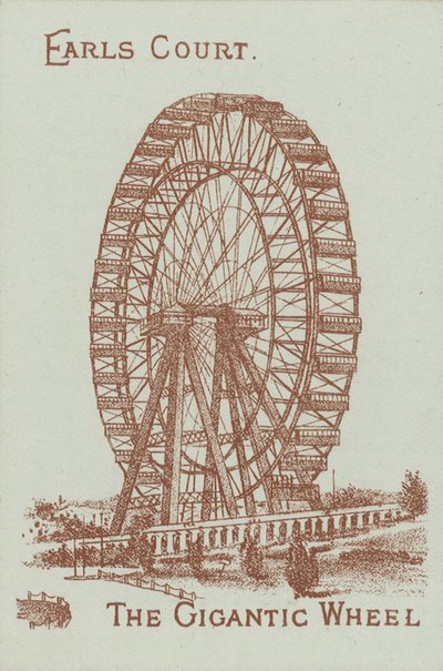 La Gran Rueda, Earls Court, Londres de English School