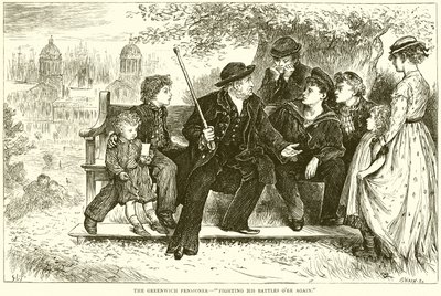 El Pensionista de Greenwich--Luchando sus Batallas de Nuevo de English School