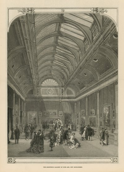 La Galería Grosvenor de Bellas Artes de English School