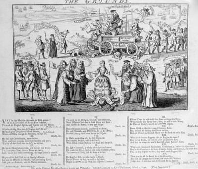 Los terrenos, 1741 de English School
