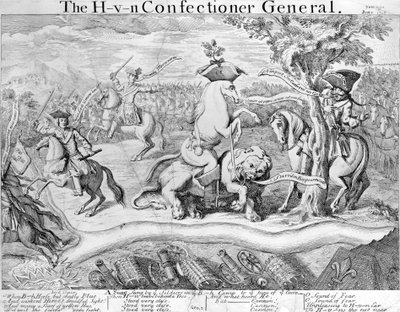 El Confitero General H- V- N, c.1743 de English School