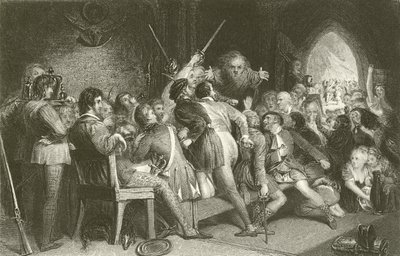 El Salón de Glennaquoich - Una fiesta de las tierras altas de English School