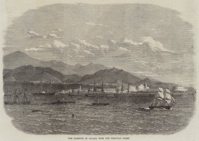 El puerto de Callao, con la flota peruana de English School