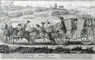 La Caza de las Tierras Altas, 21 de febrero de 1745 de English School