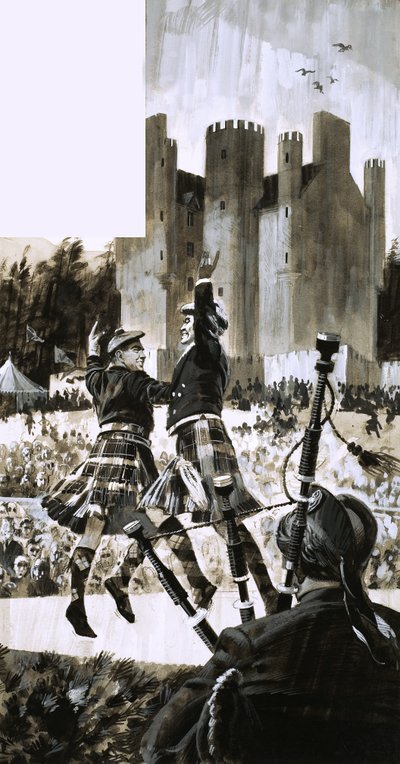 Los Juegos de las Tierras Altas de Braemar de English School