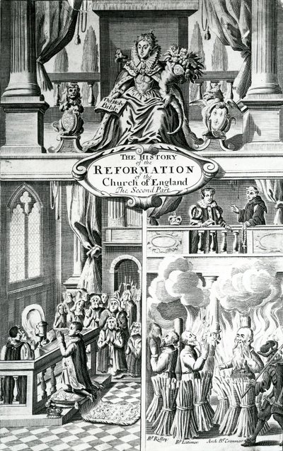 La Historia de la Reforma de la Iglesia de Inglaterra - la Segunda Parte, siglo XVII de English School