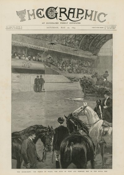 La Exposición de Caballos en el Salón Agrícola de English School