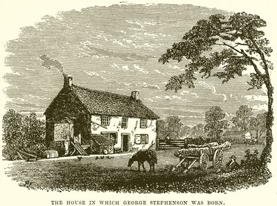 La casa en la que nació George Stephenson de English School