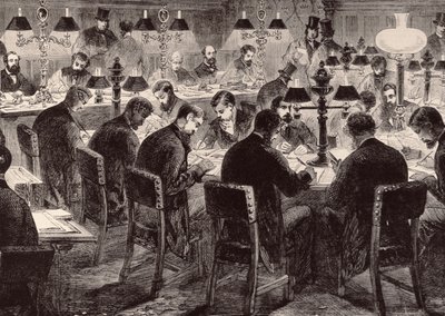La Cámara de los Comunes: La Sala de los Reporteros, de 