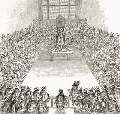 La Cámara de los Comunes en la época de Jacobo I, de 