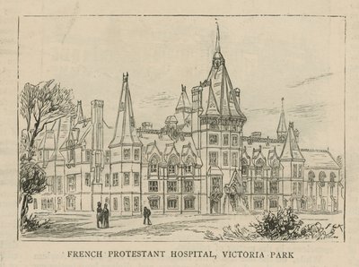Los hugonotes en Inglaterra: Hospital Protestante Francés, Victoria Park de English School