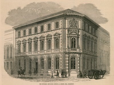 La oficina de Imperial Assurance - J Gibson, arquitecto de English School