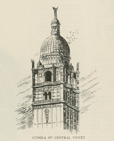 El Instituto Imperial: Cúpula de la torre central de English School