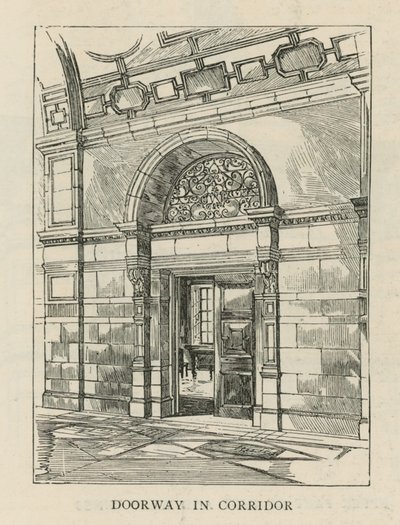 El Instituto Imperial: Puerta en el corredor de English School