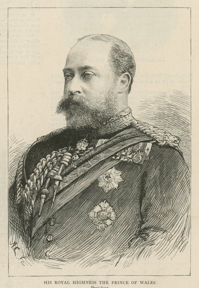El Instituto Imperial: Su Alteza Real el Príncipe de Gales, presidente de English School