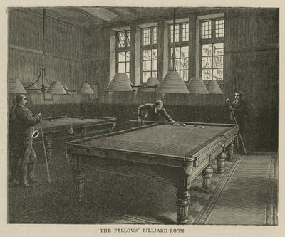 El Instituto Imperial: La sala de billar de los Fellows de English School