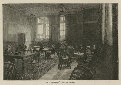 El Instituto Imperial: La sala de fumar de los Fellows de English School