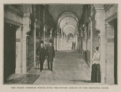 El Instituto Imperial: El gran corredor que recorre toda la longitud del piso principal de English School