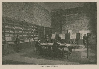 El Instituto Imperial: La sala de periódicos de English School