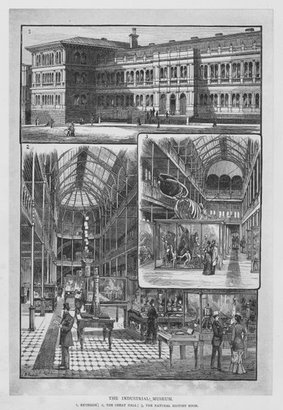 El Museo Industrial (grabado) de English School