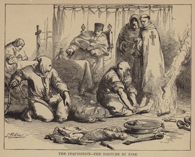 La Inquisición, la tortura por fuego de English School