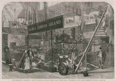 La Exposición Internacional; Tribunales de Columbia Británica y la Isla del Príncipe Eduardo de English School